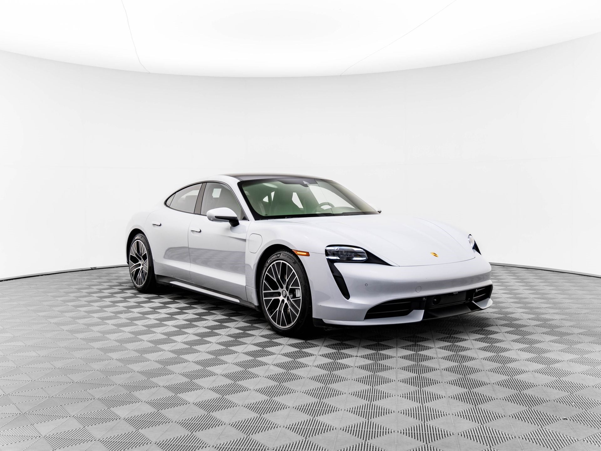 Certified 2023 Porsche Taycan Turbo with VIN WP0AC2Y13PSA52034 for sale in Barrington, IL